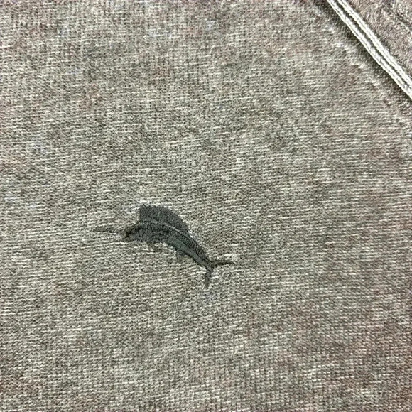 Tommy Bahama 100% Cotton Brown Crew Neck Heathered Mens Soft Sweater Size XL - Picture 5 of 15